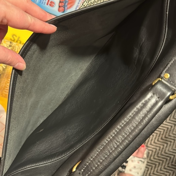 COPY - Vintage COACH 5180 Metropolitan Black Leather Brief Bag - Picture 13 of 16